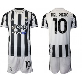 Fußballtrikots Juventus Paulo Dybala 10 Kinder 2021-2022 Kurzarm Heimtrikotsatz kaufen 